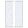 Pricing Balcony doors 1600x2400 mm BALCONY DOOR REHAU EURO 70 RAL 9016 Traffic white two-sided