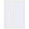 Pricing Balcony doors 1640x2200 mm BALCONY DOOR REHAU EURO 70 RAL 9016 Traffic white two-sided