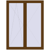 Pricing Balcony doors 1600x2100 mm BALCONY DOOR REHAU SYNEGO WALNUT external