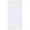 Pricing Balcony doors 980x2100 mm BALCONY DOOR REHAU SYNEGO RAL 9016 Traffic white two-sided
