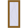 Pricing Balcony doors 800x1800 mm BALCONY DOOR REHAU SYNEGO LIGHT_OAK two-sided