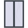 Pricing Balcony doors 1600x2200 mm BALCONY DOOR REHAU EURO 70 ANTHRACITE_GREY_STRUKTURAL external