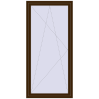 Pricing Balcony doors 1100x2300 mm BALCONY DOOR REHAU SYNEGO DARK_OAK two-sided