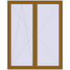 Pricing Balcony doors 1800x2250 mm BALCONY DOOR REHAU SYNEGO LIGHT_OAK two-sided