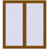 Pricing Balcony doors 1800x2000 mm BALCONY DOOR REHAU EURO 70 GOLDEN OAK external