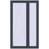 Ustalenie cen Drzwi balkonowe 1300x2200 mm BALCONY DOOR REHAU SYNEGO ANTHRACITE_GREY_STRUKTURAL zewnętrzny