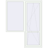 Pricing Balcony doors 1600x2100 mm BALCONY DOOR REHAU EURO 70 RAL 9016 Traffic white two-sided