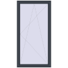 Pricing Balcony doors 1180x2300 mm BALCONY DOOR REHAU SYNEGO ANTHRACITE_GREY_STRUKTURAL external
