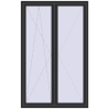 Ustalenie cen Drzwi balkonowe 1450x2300 mm BALCONY DOOR REHAU SYNEGO ANTHRACITE_GREY_GLATT dwustronny