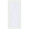 Ustalenie cen Drzwi balkonowe 800x1800 mm BALCONY DOOR REHAU SYNEGO RAL 9016 Traffic white dwustronny