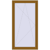 Pricing Balcony doors 1120x2130 mm BALCONY DOOR REHAU SYNEGO LIGHT_OAK two-sided
