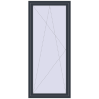 Pricing Balcony doors 1000x2300 mm BALCONY DOOR REHAU EURO 70 ANTHRACITE_GREY_STRUKTURAL two-sided