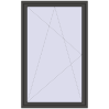Pricing Balcony doors 1300x2100 mm BALCONY DOOR REHAU SYNEGO BASALT_GREY two-sided