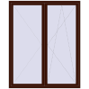 Pricing Balcony doors 1800x2200 mm BALCONY DOOR REHAU EURO 70 BLACK_CHERRY two-sided