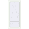 Pricing Balcony doors 940x2100 mm BALCONY DOOR REHAU EURO 70 RAL 9016 Traffic white two-sided