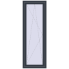 Pricing Balcony doors 700x2000 mm BALCONY DOOR REHAU EURO 60 ANTHRACITE_GREY_STRUKTURAL two-sided