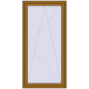 Pricing Balcony doors 1000x1990 mm BALCONY DOOR REHAU SYNEGO LIGHT_OAK two-sided