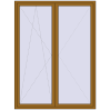 Ustalenie cen Drzwi balkonowe 1800x2400 mm BALCONY DOOR REHAU SYNEGO LIGHT_OAK dwustronny