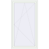 Pricing Balcony doors 1170x2150 mm BALCONY DOOR REHAU EURO 70 RAL 9016 Traffic white two-sided