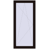 Pricing Balcony doors 1000x2200 mm BALCONY DOOR REHAU EURO 70 BLACK_BROWN two-sided