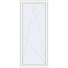 Pricing Balcony doors 1000x2200 mm BALCONY DOOR REHAU SYNEGO RAL 9016 Traffic white two-sided
