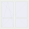 Pricing Balcony doors 2300x2300 mm BALCONY DOOR REHAU EURO 70 RAL 9016 Traffic white two-sided