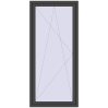 Pricing Balcony doors 1000x2150 mm BALCONY DOOR REHAU EURO 70 BASALT_GREY two-sided