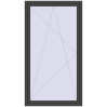 Ustalenie cen Drzwi balkonowe 1200x2200 mm BALCONY DOOR REHAU SYNEGO BASALT_GREY dwustronny