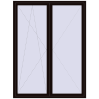 Ustalenie cen Drzwi balkonowe 1800x2400 mm BALCONY DOOR REHAU SYNEGO BLACK_BROWN dwustronny