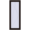 Pricing Balcony doors 800x2100 mm BALCONY DOOR REHAU EURO 70 BLACK_BROWN two-sided