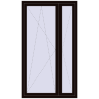 Ustalenie cen Drzwi balkonowe 1200x2100 mm BALCONY DOOR REHAU SYNEGO BLACK_BROWN zewnętrzny
