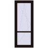 Pricing Balcony doors 800x2000 mm BALCONY DOOR REHAU SYNEGO BLACK_BROWN two-sided