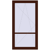 Pricing Balcony doors 1100x2100 mm BALCONY DOOR REHAU SYNEGO BLACK_CHERRY two-sided