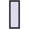 Pricing Balcony doors 800x2100 mm BALCONY DOOR REHAU EURO 60 BLACK_ULTI-MATT two-sided