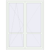Pricing Balcony doors 1600x2100 mm BALCONY DOOR REHAU EURO 70 RAL 9016 Traffic white two-sided