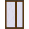Pricing Balcony doors 1450x2200 mm BALCONY DOOR REHAU SYNEGO WALNUT external