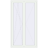 Pricing Balcony doors 1250x2260 mm BALCONY DOOR REHAU EURO 70 RAL 9016 Traffic white two-sided