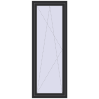 Pricing Balcony doors 800x2200 mm BALCONY DOOR REHAU EURO 70 ANTHRACITE_GREY_GLATT two-sided