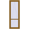 Pricing Balcony doors 800x2200 mm BALCONY DOOR REHAU SYNEGO LIGHT_OAK two-sided