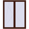 Ustalenie cen Drzwi balkonowe 1700x2100 mm BALCONY DOOR REHAU SYNEGO BLACK_CHERRY dwustronny