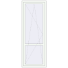 Pricing Balcony doors 800x2200 mm BALCONY DOOR REHAU EURO 70 RAL 9016 Traffic white two-sided