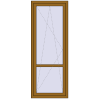 Pricing Balcony doors 800x2100 mm BALCONY DOOR REHAU EURO 60 LIGHT_OAK two-sided