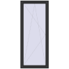 Pricing Balcony doors 1000x2400 mm BALCONY DOOR REHAU EURO 70 BLACK_STRUCTURAL two-sided