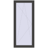 Ustalenie cen Drzwi balkonowe 1000x2250 mm BALCONY DOOR REHAU EURO 70 BASALT_GREY dwustronny