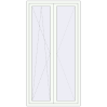 Pricing Balcony doors 1100x2200 mm BALCONY DOOR REHAU EURO 70 RAL 9016 Traffic white two-sided