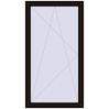 Pricing Balcony doors 1200x2200 mm BALCONY DOOR REHAU SYNEGO BLACK_BROWN two-sided