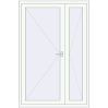 Ustalenie cen Drzwi zewnętrzne 1400x2100 mm DOOR KORSA ABSOLUTE REHAU GENEO