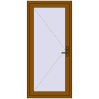 Pricing Entrance doors 900x2000 mm DOOR OPTIMUM REHAU BRILLANT GOLDEN OAK two-sided