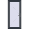 Pricing Drzwi zewnętrzne 900x1850 mm DOOR KORSA OPTIMUM REHAU BRILLANT ANTHRACITE_GREY_STRUKTURAL dwustronny