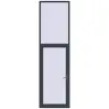 Pricing Entrance doors 1000x3500 mm DOOR KORSA ENERGY-SAVING REHAU SYNEGO ANTHRACITE_GREY_STRUKTURAL external